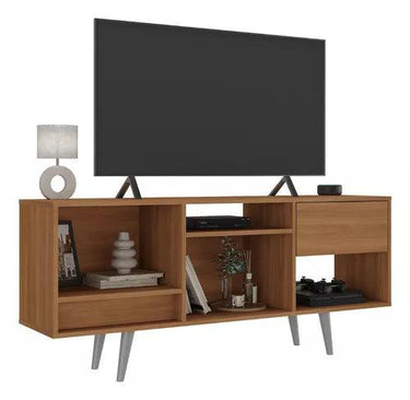 Rack Bajo Para Tv Con Cajón Hasta 42